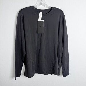 Fabletics Top Women Size 3X Shirt Thumbhole Long Sleeve Gray Athletic B23